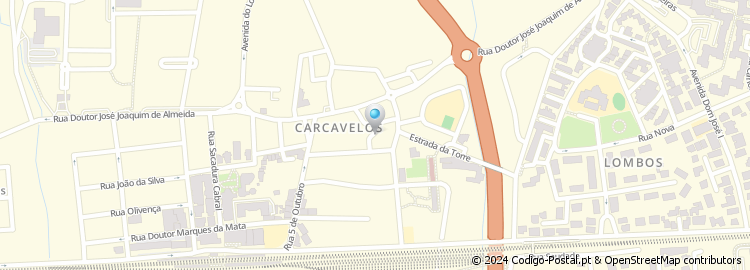 Mapa de Rua Carlos Silva Lopes