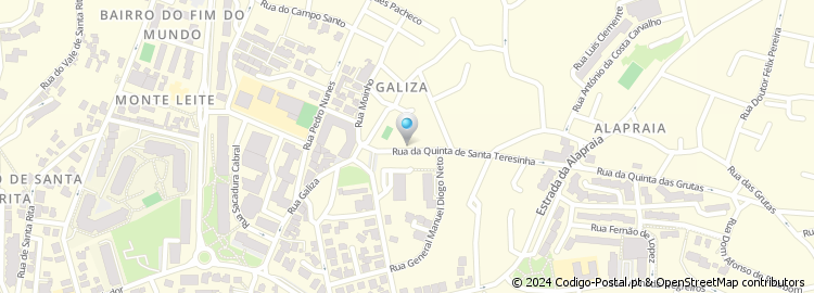 Mapa de Rua Conde de Castelo Melhor