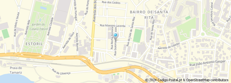 Mapa de Rua Guiomar Torrezão