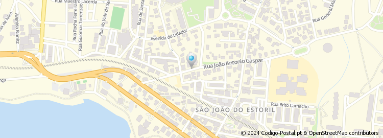 Mapa de Rua João António Gaspar