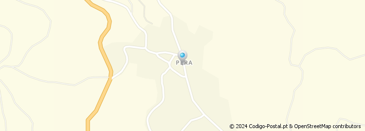 Mapa de Pêra