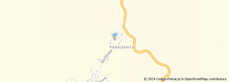 Mapa de Paradanta