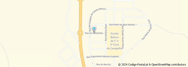 Mapa de Rua Cancelinha