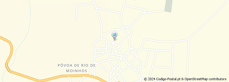 Mapa de Rua Vale de Mouro