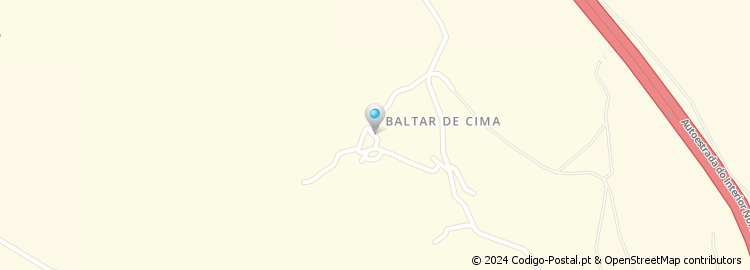 Mapa de Baltar de Cima