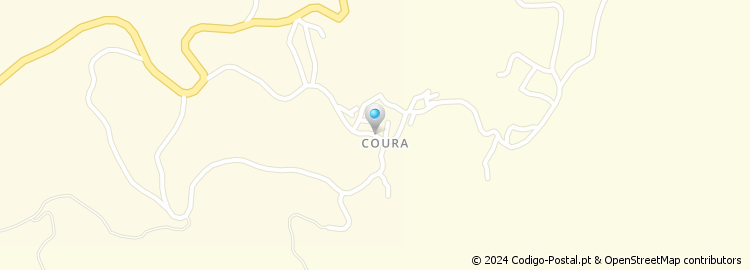 Mapa de Coura