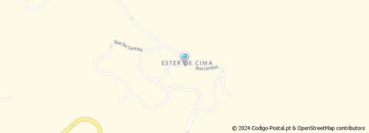 Mapa de Ester de Cima