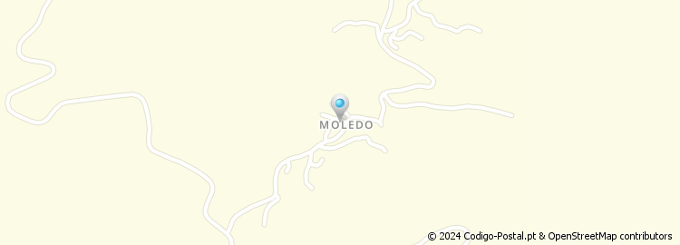 Mapa de Moledo