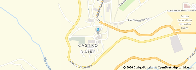 Mapa de Rua São Benedito