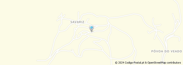 Mapa de Savariz