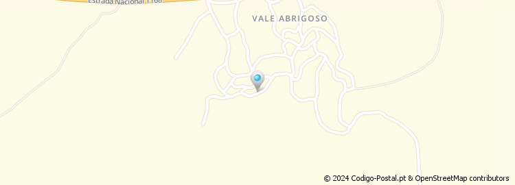 Mapa de Vale Abrigoso