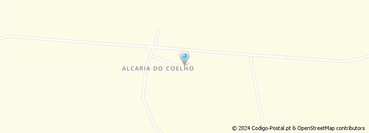 Mapa de Monte Alcaria do Coelho