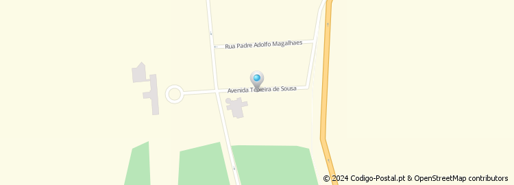 Mapa de Avenida Teixeira de Sousa