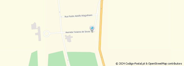 Mapa de Rua Alameda Teixeira de Sousa