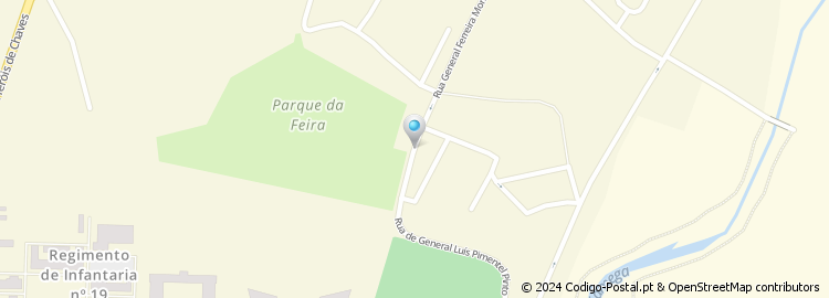 Mapa de Rua General Ferreira Montalvão