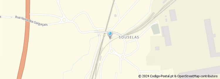 Mapa de Apartado 11, Souselas