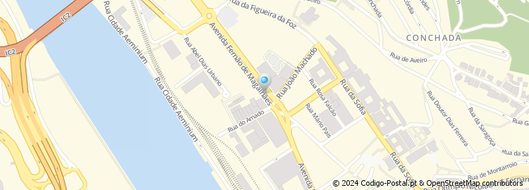 Mapa de Apartado 502, Coimbra
