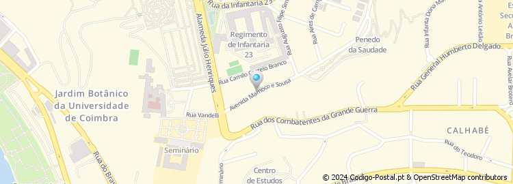 Mapa de Avenida Doutor Marnoco Sousa