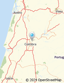 Mapa de Estrada do Vale de Linhares