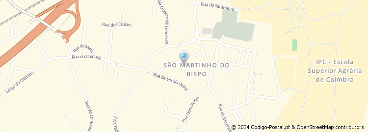 Mapa de Parque Residencial São Martinho do Bispo