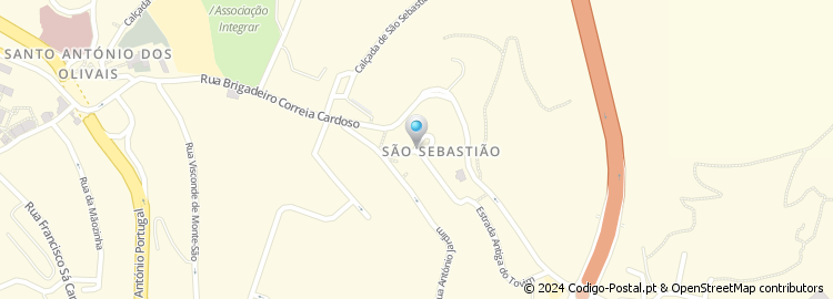 Mapa de Praceta de São Sebastião