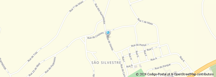 Mapa de Rua da Varela