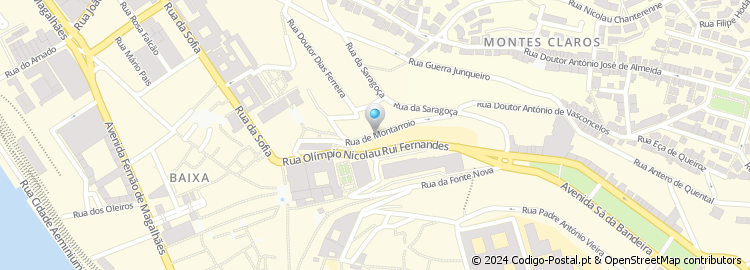 Mapa de Rua de Montarroio