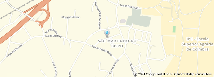 Mapa de Rua do Padre Júlio Marques