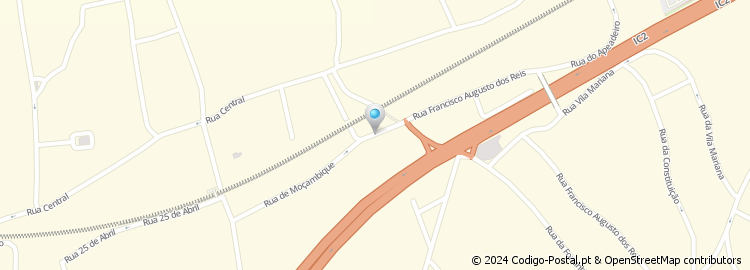 Mapa de Rua Francisco Augusto Reis