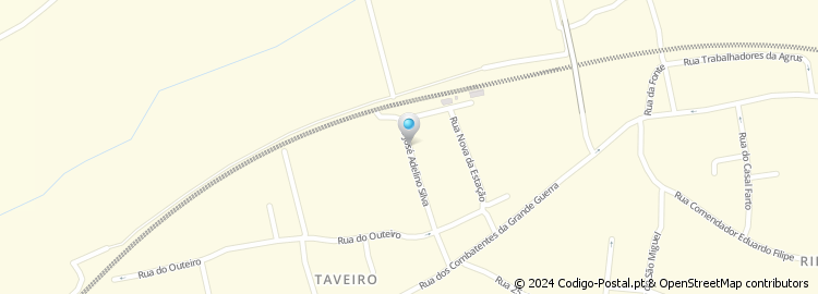 Mapa de Rua José Adelino da Silva