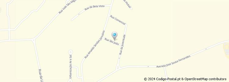 Mapa de Rua São João