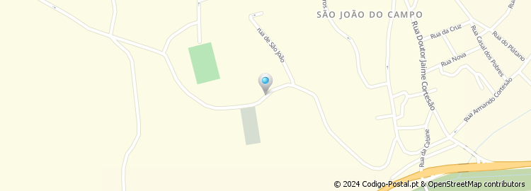 Mapa de Rua Serafim Gomes Ferreira