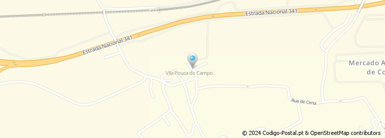 Mapa de Rua Serrado Correia