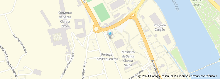 Mapa de Travessa da Rua de Baixo
