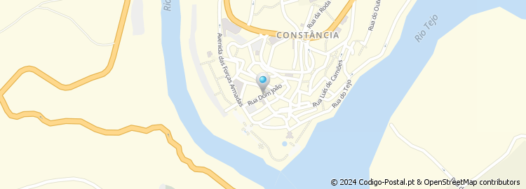 Mapa de Rua de Dom João