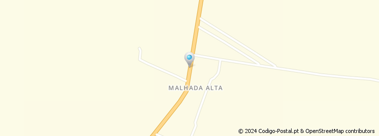 Mapa de Malhada Alta