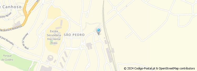 Mapa de Escadas Acesso da Rua Vasco da Gama