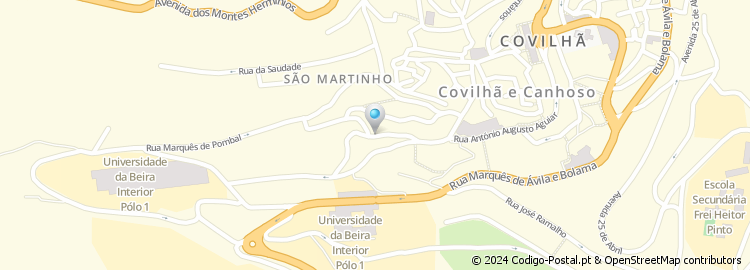 Mapa de Rua Conselheiro Santos Viegas