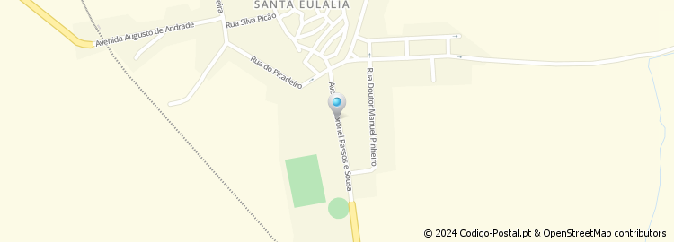 Mapa de Avenida Coronel Passos e Sousa
