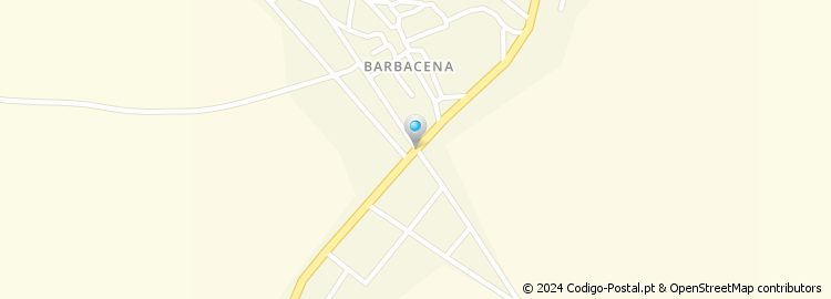 Mapa de Barbacena