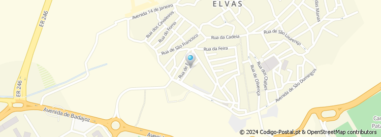 Mapa de Rua José Cardoso Rente