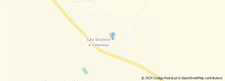 Mapa de Rua Padre Moisés Antunes