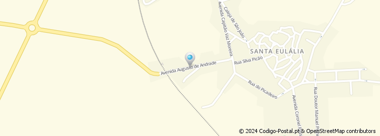 Mapa de Rua Rui Andrade