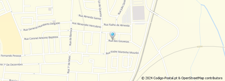 Mapa de Rua dos Gouveias