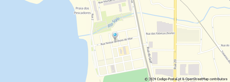Mapa de Rua Nossa Senhora do Mar