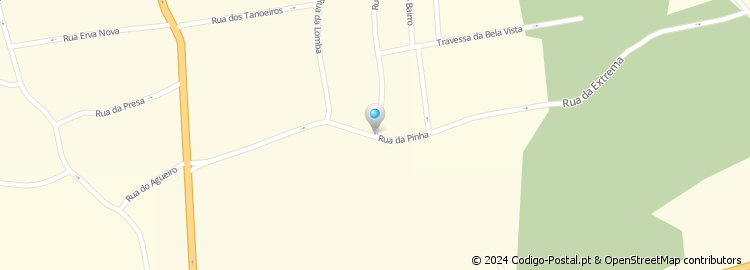 Mapa de Rua Pinha
