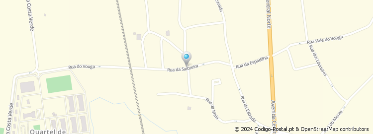 Mapa de Rua Saibreira