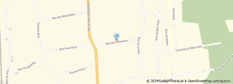 Mapa de Rua Tanoeiros