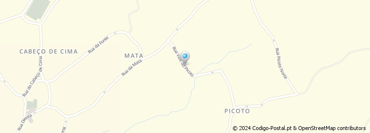 Mapa de Rua da Barroca