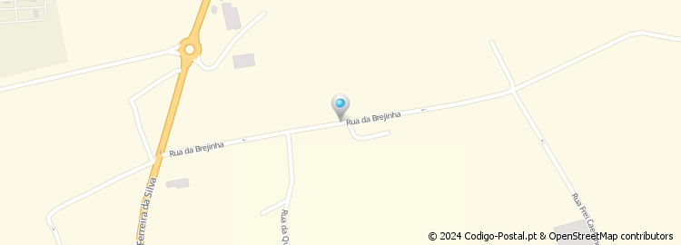 Mapa de Rua da Brejinha